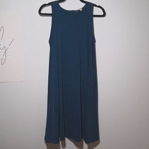 Dress, small, dark teal